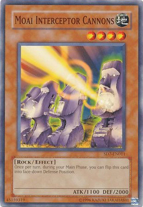 Moai Interceptor Cannons - SD7-EN011 - Common