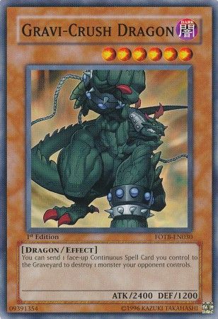 Gravi-Crush Dragon - FOTB-EN030 - Common 1