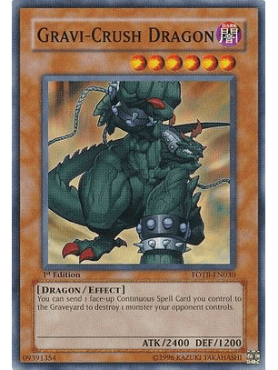 Gravi-Crush Dragon - FOTB-EN030 - Common