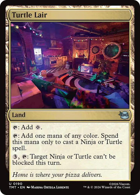 Turtle Lair - TMT - U