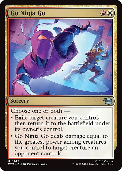 Go Ninja Go - TMT - U