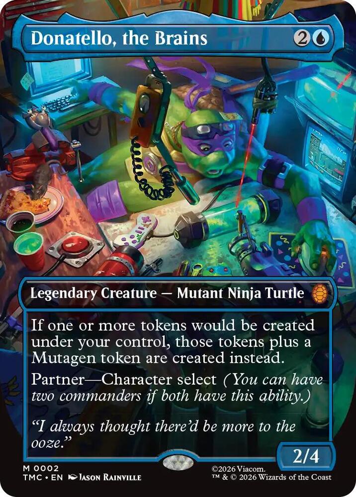 Donatello, the Brains - TMC - M 1