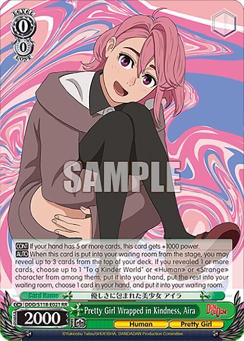 Pretty Girl Wrapped in Kindness, Aira - DDD/S118-E021 RR - Double Rare 1
