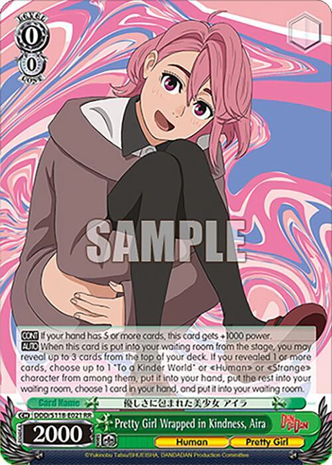 Pretty Girl Wrapped in Kindness, Aira - DDD/S118-E021 RR - Double Rare