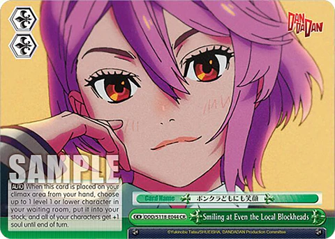 Smiling at Even the Local Blockheads - DDD/S118-E044 CR - Climax Rare 