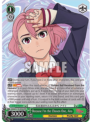 Because I'm the Chosen One, Aira - DDD/S118-E022 RR - Double Rare