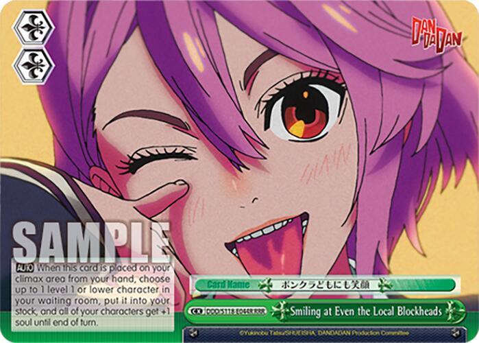 Smiling at Even the Local Blockheads (RRR) - DDD/S118-E044R RRR - Triple Rare  1