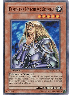 Freed the Matchless General - SDWS-EN006 - Common