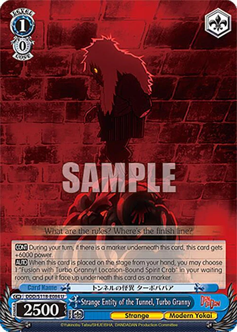Strange Entity of the Tunnel, Turbo Granny - DDD/S118-E084 U - Uncommon 