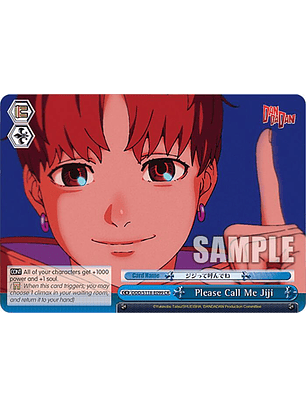 Please Call Me Jiji - DDD/S118-E099 CR - Climax Rare