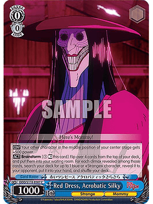 Red Dress, Acrobatic Silky - DDD/S118-E087 C - Common 