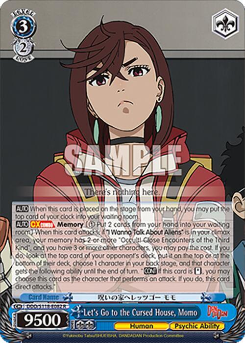 Let's Go to the Cursed House, Momo - DDD/S118-E082 R - Rare 1