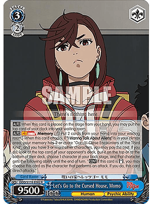 Let's Go to the Cursed House, Momo - DDD/S118-E082 R - Rare