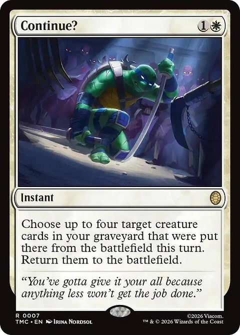 Continue? - TMC - R