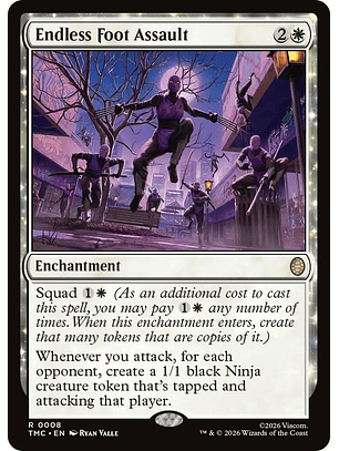 Endless Foot Assault - TMC - R