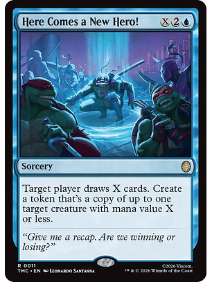 Here Comes a New Hero! - TMC - R