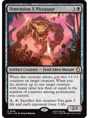 Dimension X Pizzasaur - TMC - R