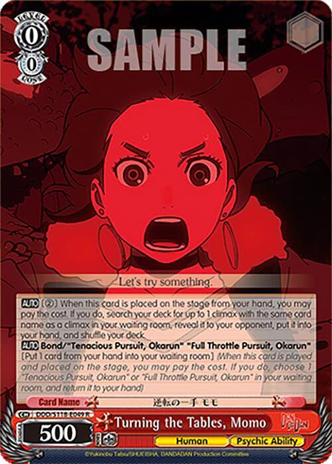Turning the Tables, Momo - DDD/S118-E049 R - Rare 