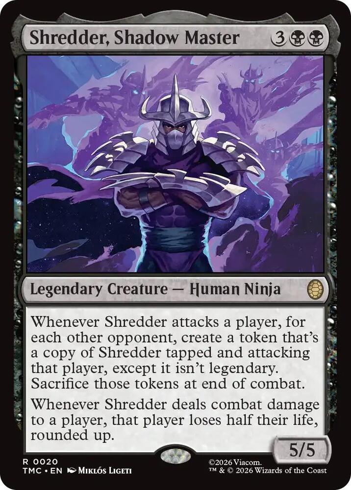 Shredder, Shadow Master - TMC - R 1