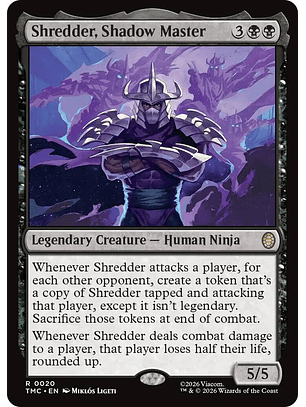 Shredder, Shadow Master - TMC - R