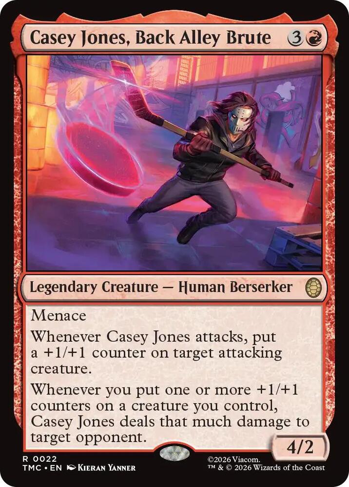 Casey Jones, Back Alley Brute - TMC -R 1