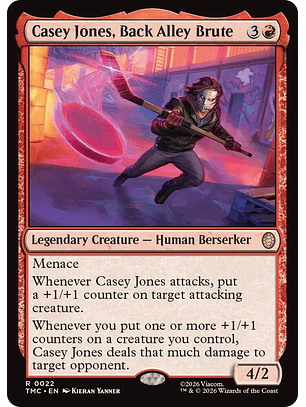 Casey Jones, Back Alley Brute - TMC -R