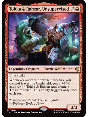 Tokka & Rahzar, Unsupervised - TMC -R