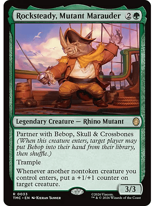 Rocksteady, Mutant Marauder - TMC - R