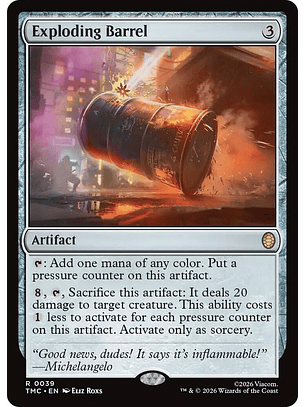 Exploding Barrel - TMC - R