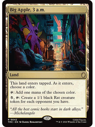 Big Apple, 3 a.m. - TMC - R