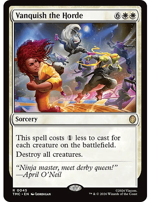 Vanquish the Horde - TMC -R