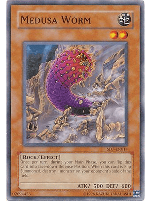 Medusa Worm - SD7-EN014 - Common