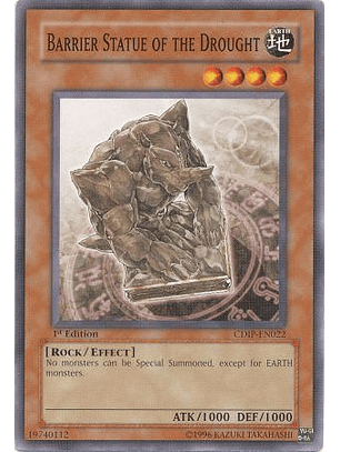Barrier Statue of the Drought - CDIP-EN022 - Common