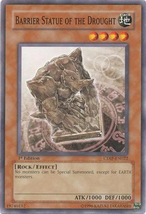 Barrier Statue of the Drought - CDIP-EN022 - Common