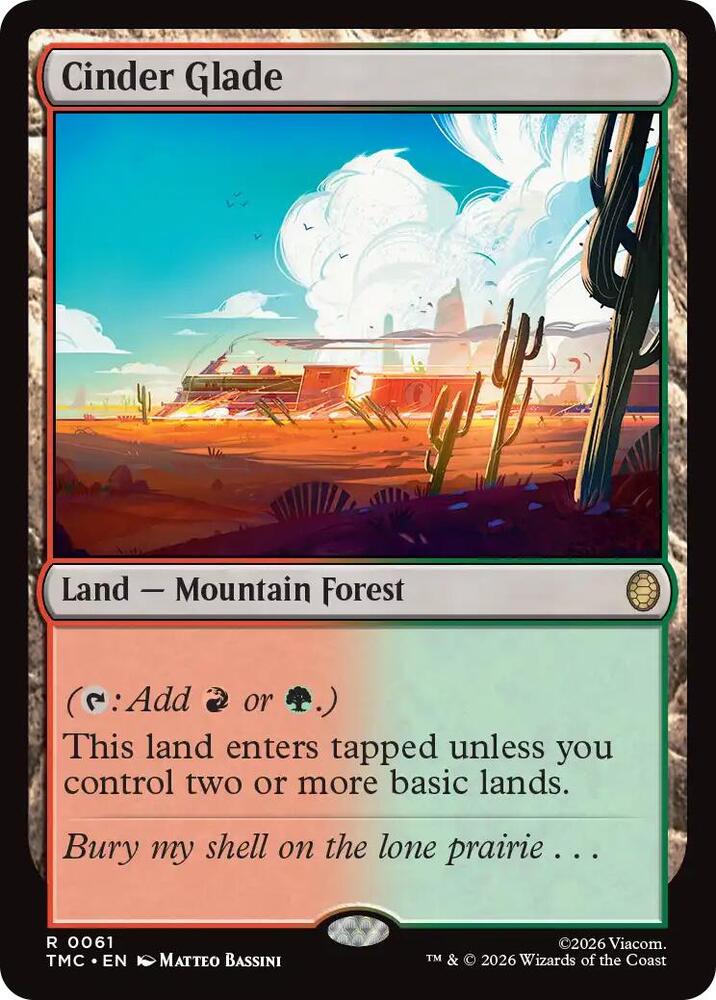 Cinder Glade - TMC - R 1