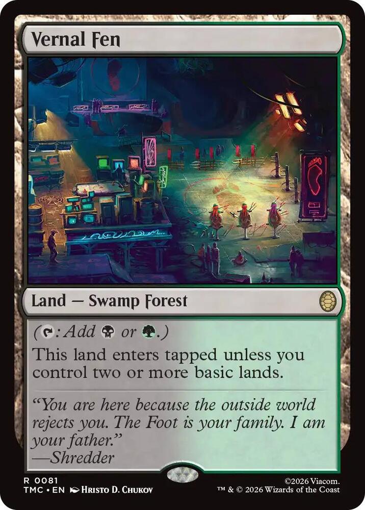 Vernal Fen - TMC - R 1