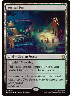 Vernal Fen - TMC - R