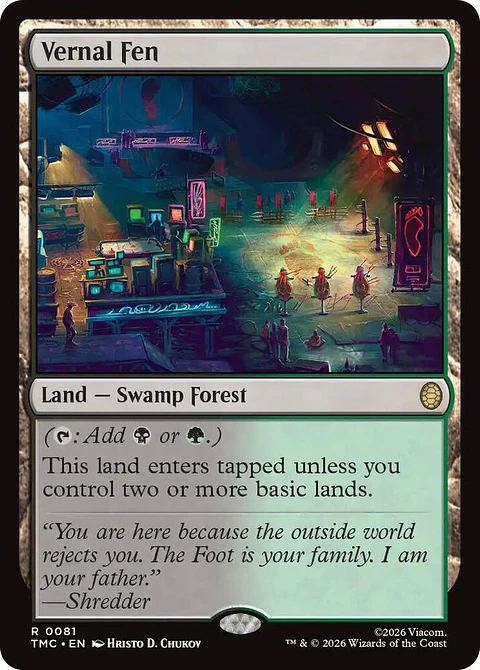 Vernal Fen - TMC - R