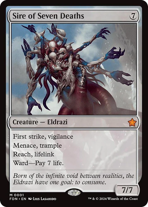 Sire of Seven Deaths - FDN - M