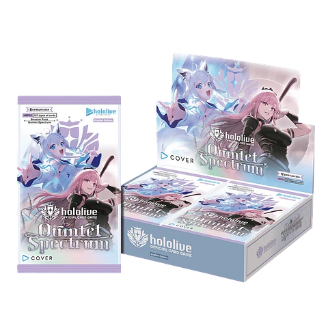 Hololive - Booster Pack Quintet Spectrum En Ingles 