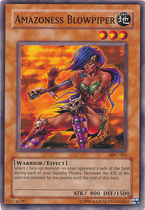 Amazoness Blowpiper - MFC-062 - Common 1st Edition
