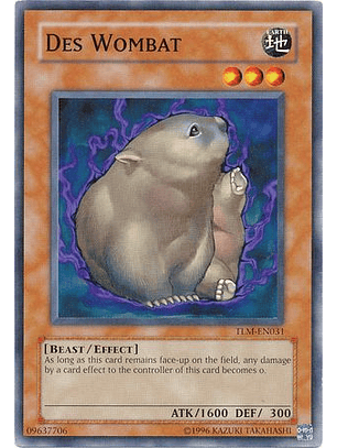 Des Wombat - TLM-EN031 - Common