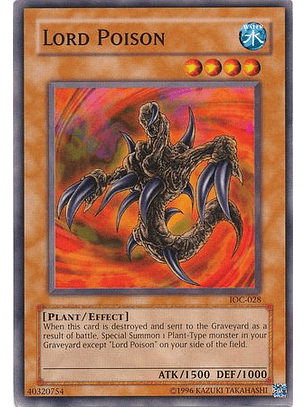 Lord Poison - IOC-028 - Common