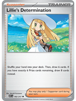 Lillie's Determination - 192/217 - ASC