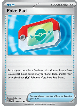 Poke Pad - 198/217 - ASC