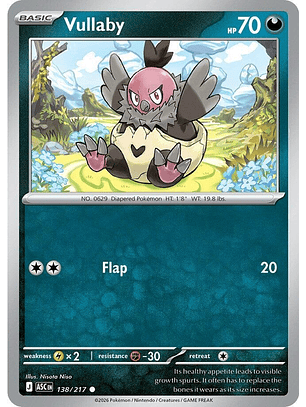 Vullaby - 138/217 - ASC