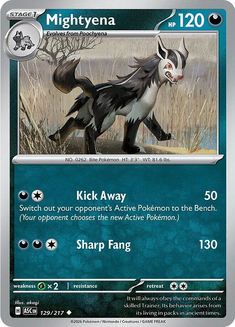 Mightyena - 129/217 - ASC