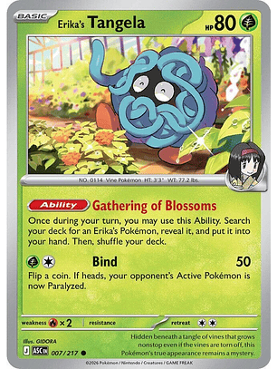 Erika's Tangela - 007/217 - ASC