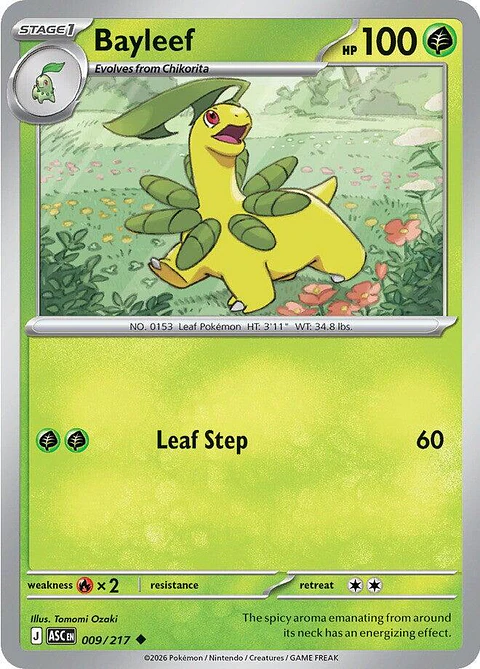 Bayleef - 009/217 - ASC