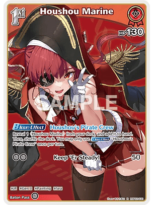 Houshou Marine - hBP02-032 - Rare 